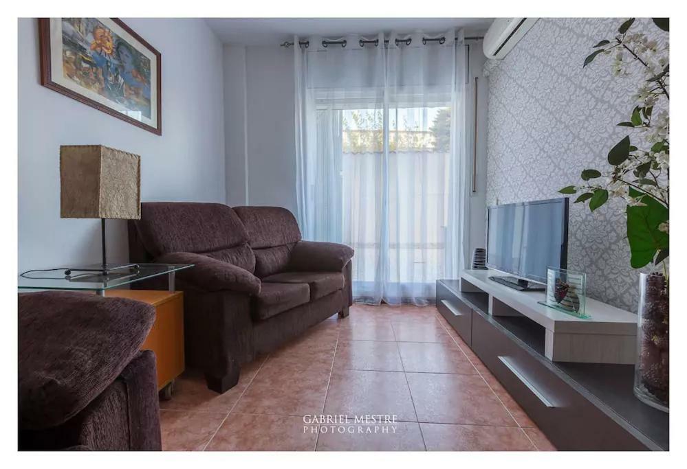Bonito Y Acoger, A 50 Metros Del Mar Con Wifi Apartment Калафел Екстериор снимка