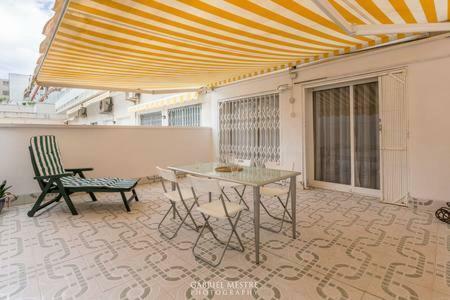 Bonito Y Acoger, A 50 Metros Del Mar Con Wifi Apartment Калафел Екстериор снимка